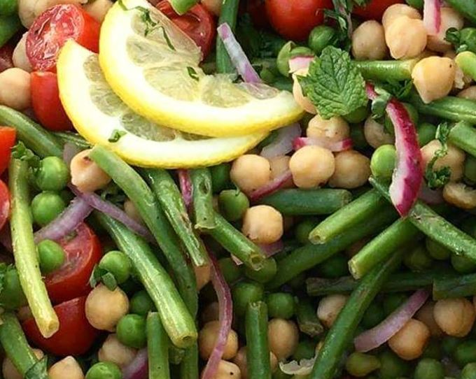 Peas and Green Bean Salad Fit, Fyne & Fabulous